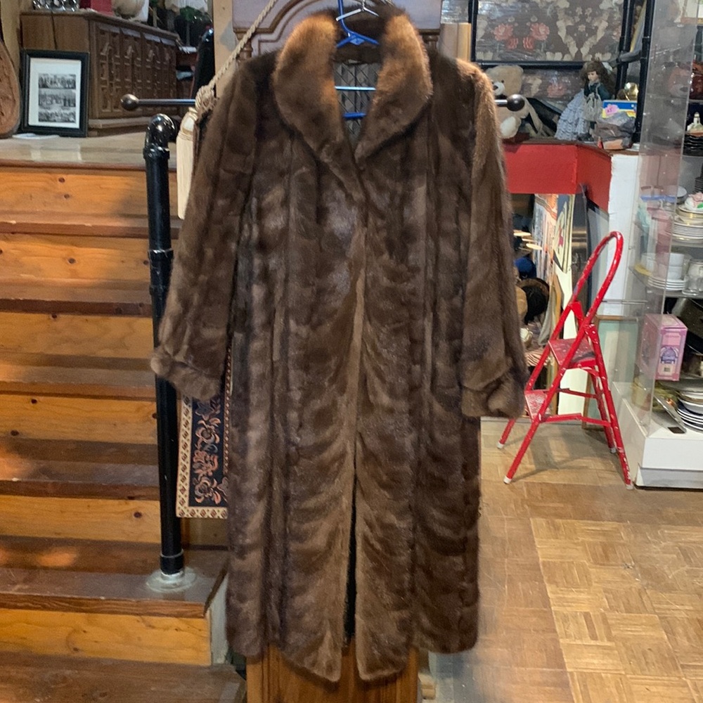 Full length Mink coat 3X
